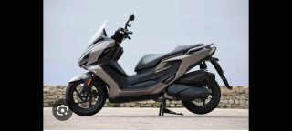 Kymco Superdink GT 125cc Maxi Scooter Gris