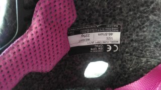 Casco Bici Niña Unicornio Mariposas