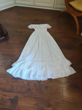 Vestido Ibicenco Blanco Antica Sartoria Talla 38