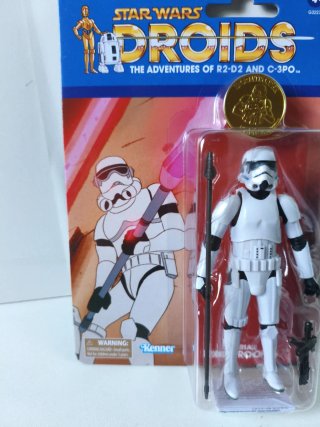 Star Wars Droids Kenner Figura con Moneda