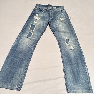 Pantalón Desigual Hombre Azul Roto talla 40
