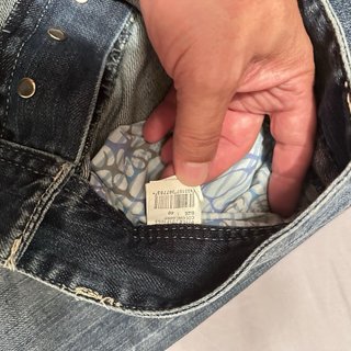 Pantalón Desigual Hombre Azul Roto talla 40