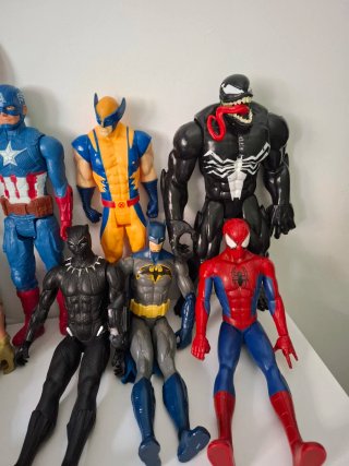 Colección Figuras Superhéroes Marvel DC
