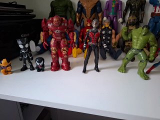 Colección Figuras Superhéroes Marvel DC