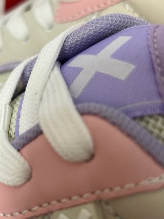 Zapatillas XTI Talla 37 Beige y Morado