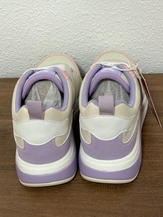 Zapatillas XTI Talla 37 Beige y Morado