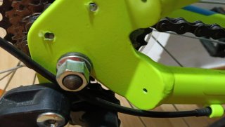 Bicicleta RockRider 26 Neón