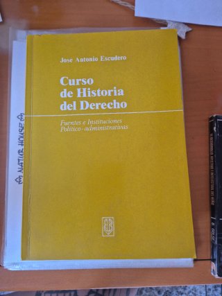 Curso De Historia Del Derecho