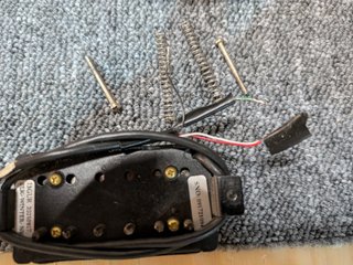 Seymour Duncan Black Winter Set Mástil/Puente