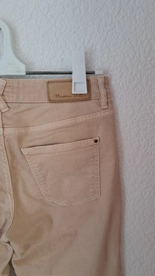 Pantalón Massimo Dutti Rosa Talla 38