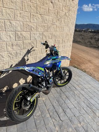 Sherco SM-R 49cc Supermotard Azul/Amarillo