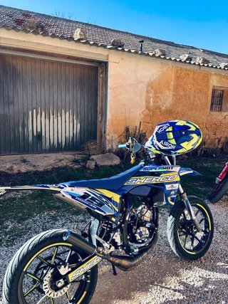 Sherco SM-R 49cc Supermotard Azul/Amarillo