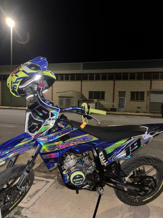 Sherco SM-R 49cc Supermotard Azul/Amarillo