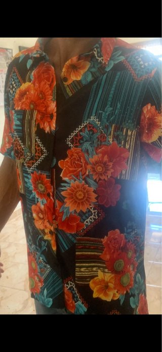 Camisa estampada floral