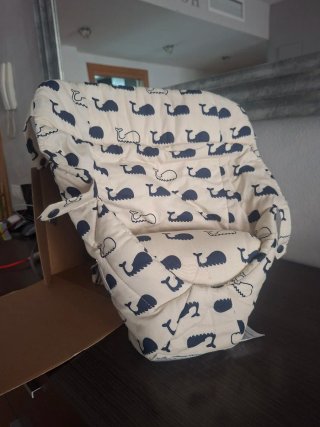 Mochila Ergobaby 3 posiciones ballenas