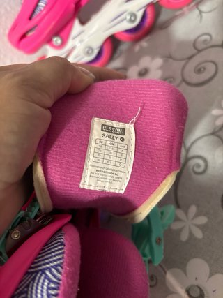 Patines rosa extensibles