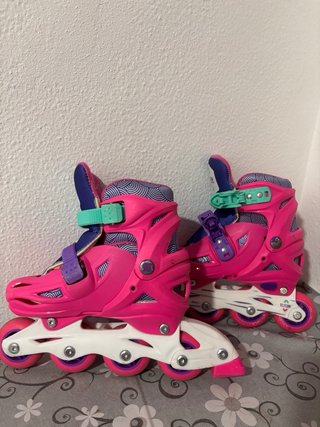 Patines rosa extensibles