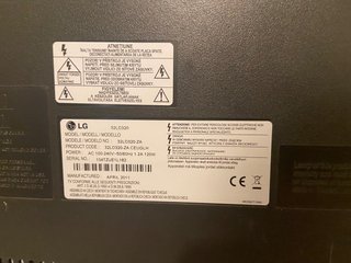 TV LCD LG 32 32LD320 averiada