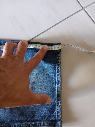 Pantaloncino jeans uomo tg 44