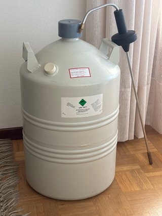 Contenedor Nitrógeno Líquido 25 l + manguera