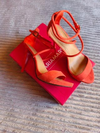 Tacones Naranja