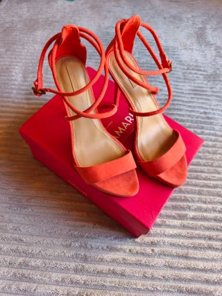Tacones Naranja