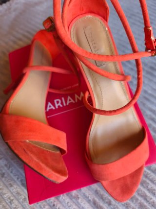 Tacones Naranja