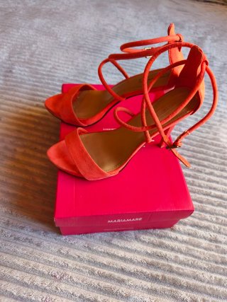 Tacones Naranja