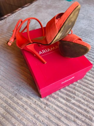 Tacones Naranja