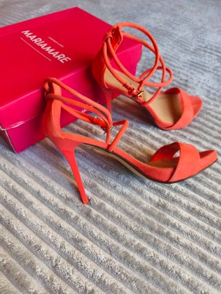 Tacones Naranja