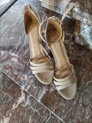 Sandali Lora Ferres donna beige tg 38