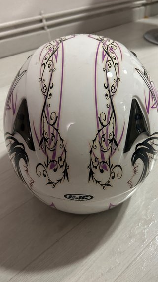 Casco Moto HJC Talla XS Blanco