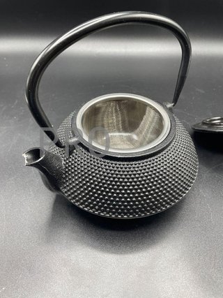Tetera Hierro Fundido Negra 0,72 Lt.