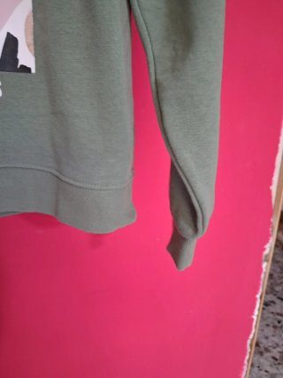 Felpa Stradivarius Verde Talla s
