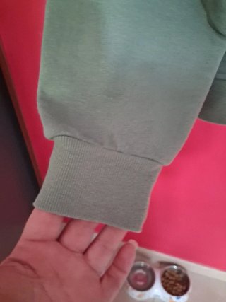Felpa Stradivarius Verde Talla s