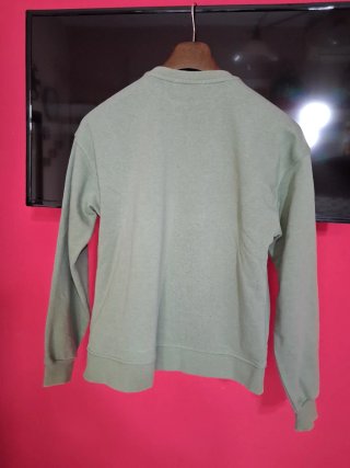 Felpa Stradivarius Verde Talla s