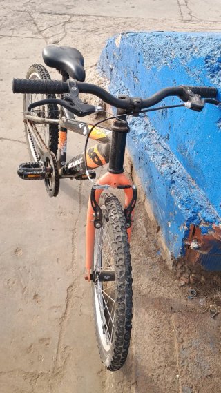 Bicicleta Infantil DENBIKE Naranja/Negra