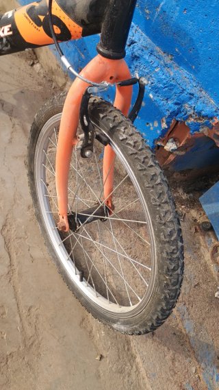 Bicicleta Infantil DENBIKE Naranja/Negra