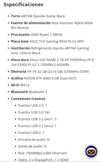 Ordenador Sobremesa Epical-Q RTX 4060