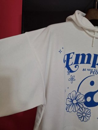 Felpa donna Empathy con stampa