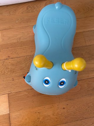 Correpasillos bebé azul