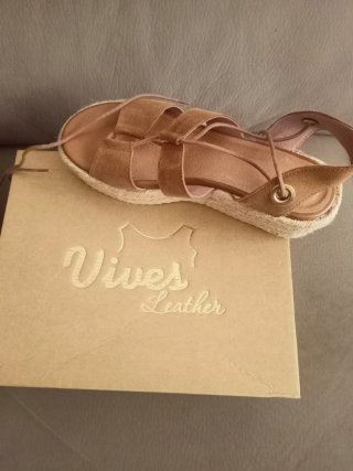 Sandalias piel