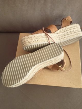 Sandalias piel
