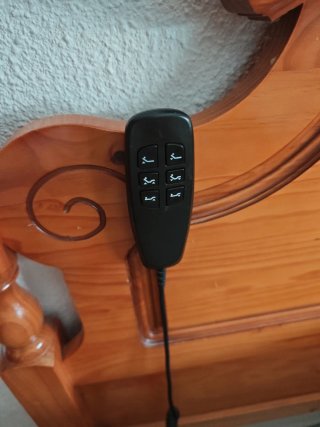 Cama articulada sumier y colchón en buen estado