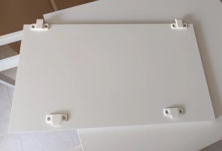 Mesa extensible blanca IKEA
