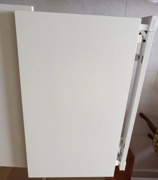 Mesa extensible blanca IKEA