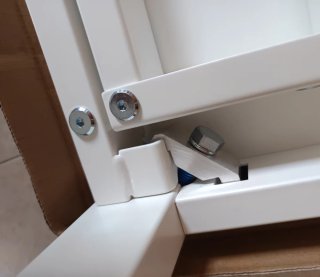 Mesa extensible blanca IKEA