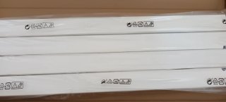 Mesa extensible blanca IKEA