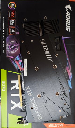 Tarjeta Gráfica Gigabyte RTX 3070 Aorus