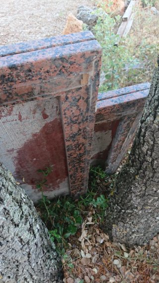 2 Piezas Mármol Rosa Granito